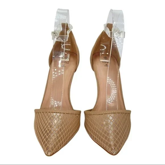 Call It Spring Beena Vegan Nude Womens Heels Size 10M - Picture 4 of 12